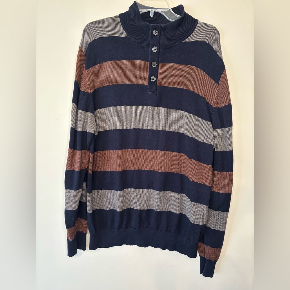 Men's Striped Sweater - Refectory